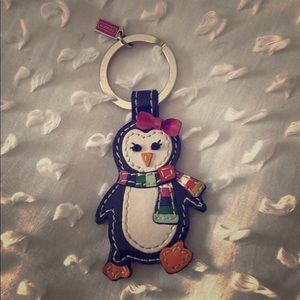 Coach Penguin Keychain